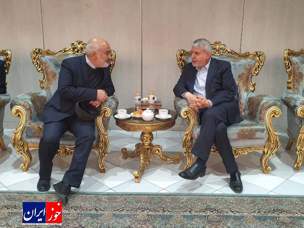 استاندار خوزستان در راستای توسعه‌ی گردشگری با وزیر میراث فرهنگی دیدار کرد