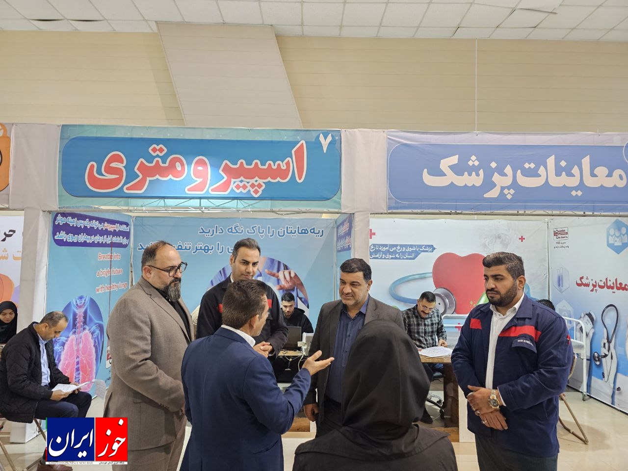 مدیرعامل فولاد اکسین در بازدید از معاینات ادواری طب کار کارگران؛ سلامت کارگران اولویت ماست