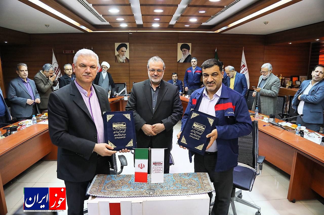 امضای تفاهم‌نامه همکاری میان دانشگاه آزاد اسلامی و شرکت فولاد اکسین خوزستان