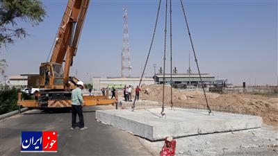 ایمن سازی معابر و جاده های یکی از مجتمع های صنعتی نفت و گاز مارون