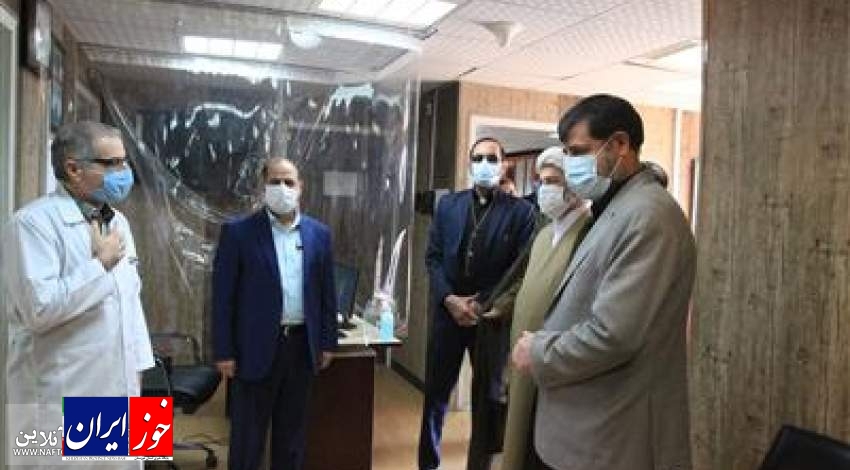 دیدار مدیرعامل شرکت بهره برداری نفت و گاز مارون با پرسنل درمانگاه های ستاد مرکزی و تاسیسات فرآیندی