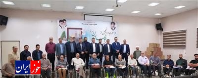 دیدار مدیر عامل نفت و گاز مارون با جانبازان نخاعی خوزستان